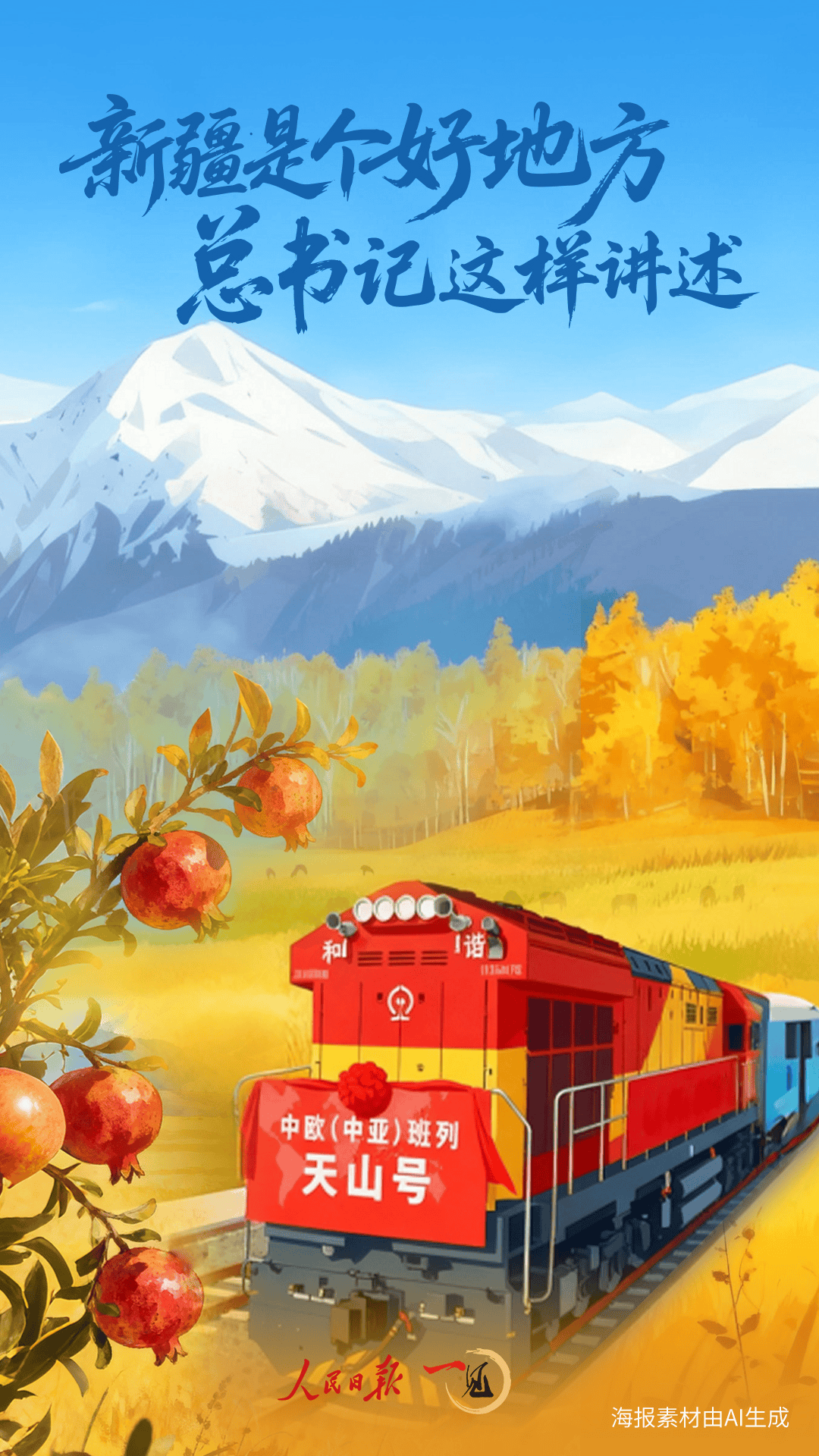 一见·新疆是个好地方,总书记这样讲述