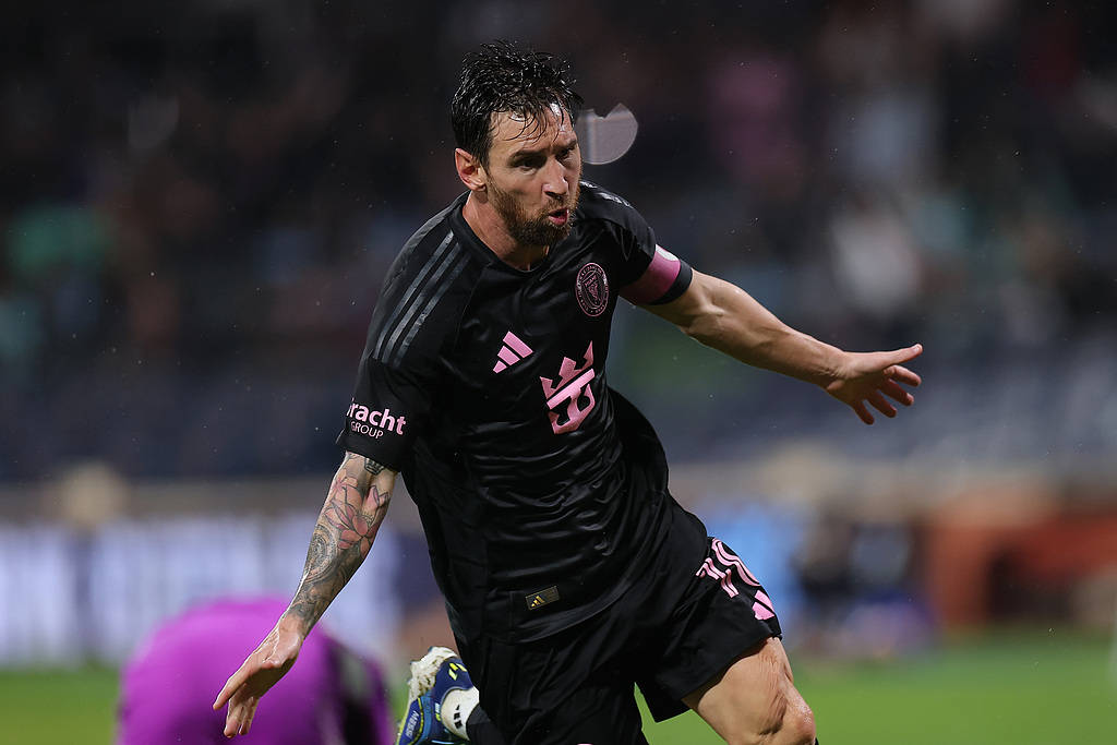 美职联-梅西连场2射1传迈阿密国际4-0 锁定季后赛资格