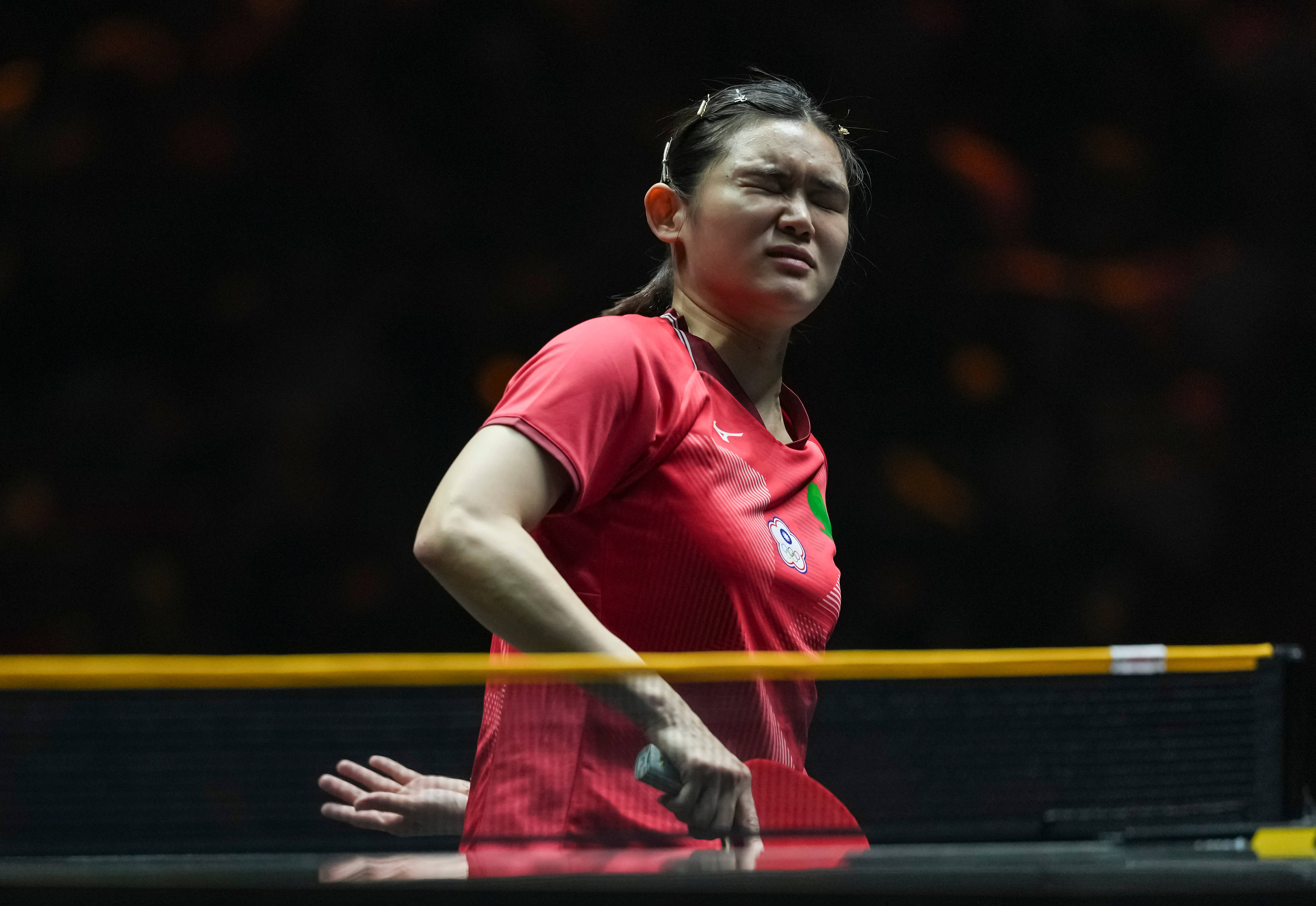 (体育)乒乓球——WTT中国大满贯赛:陈幸同晋级女单八强