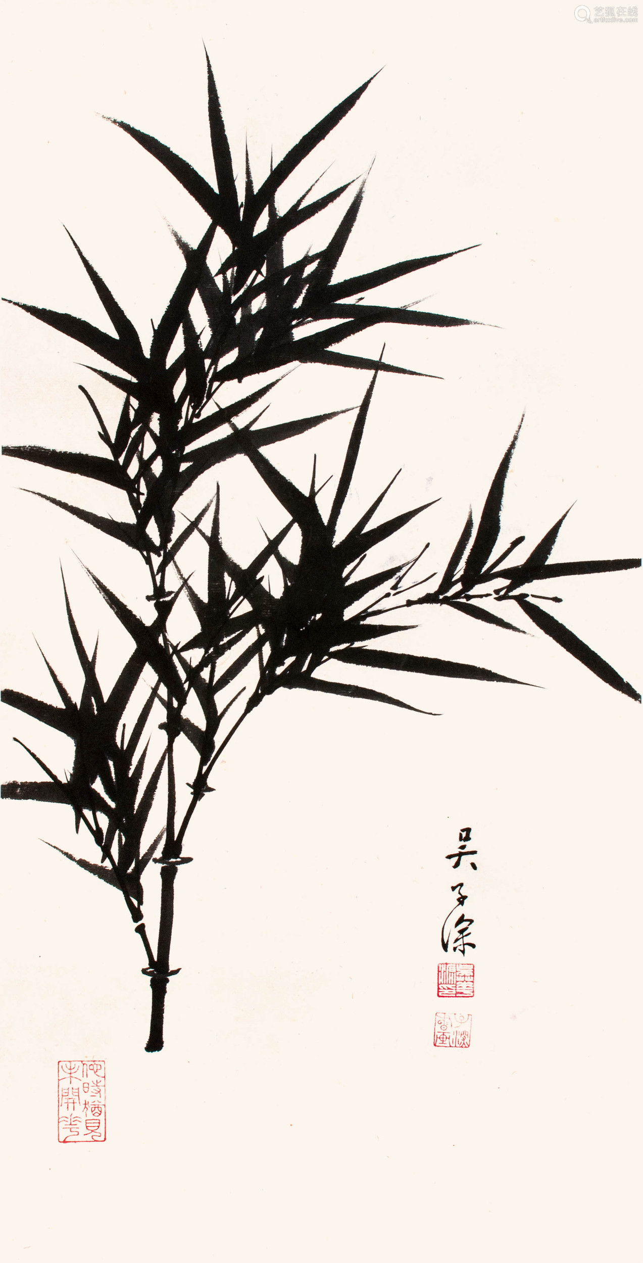 墨竹原油(墨竹精品入围作品)